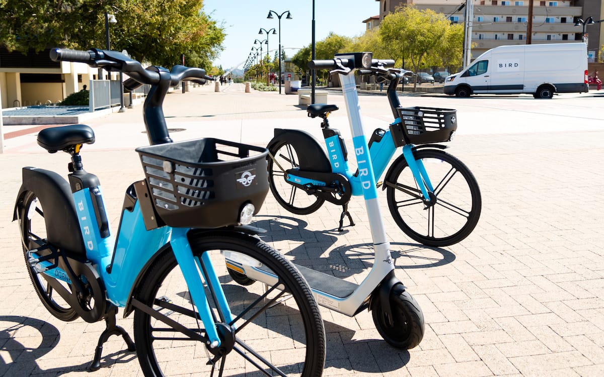 Bird Global bike and scooter