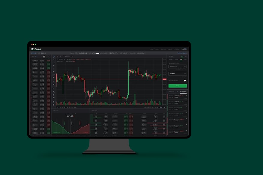 Bitstamp handelsplattform