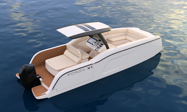 Forza X1 electric boat 2