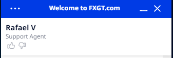 FXGT customer support chat
