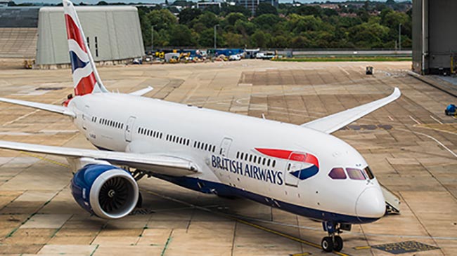 IAG British Airways plane
