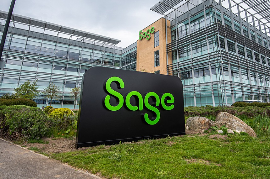 (SGE.L) Sage Group Plc Shares Tumble 8% on Forecast Cut