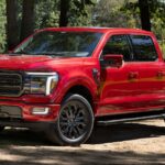 red ford f-150 2024 model