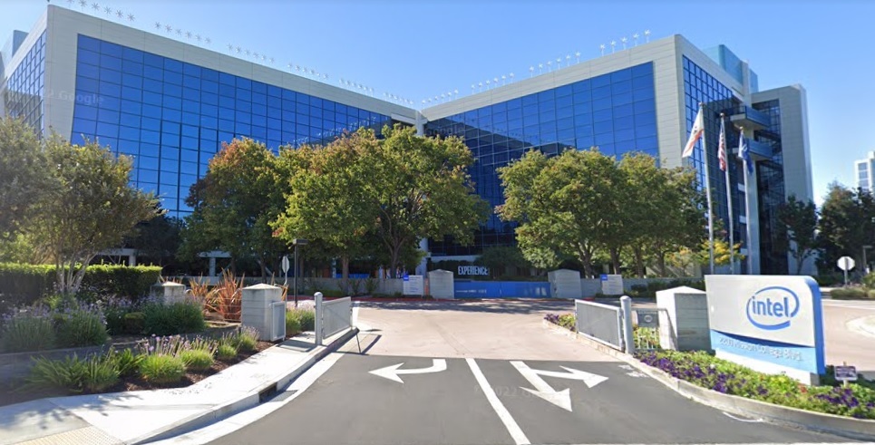 Intel Corporation headquarters in Santa Clara, California