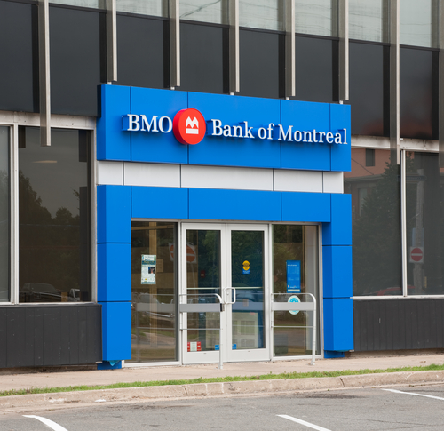 BMO Bank of Montreal branch exterior