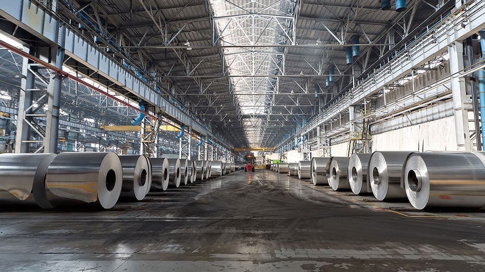 Steel coils warehouse facility