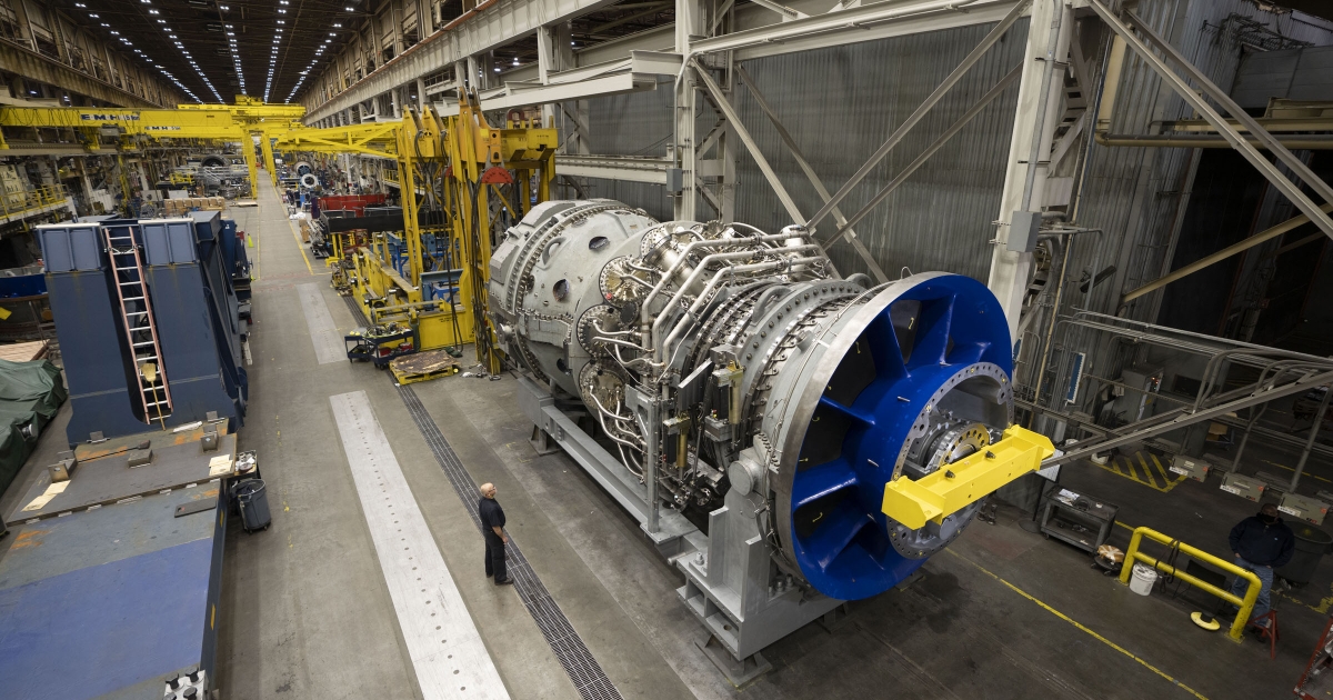 GE Vernova gas turbine manufacturing facility