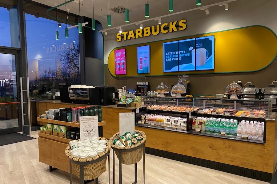 Starbucks store interior
