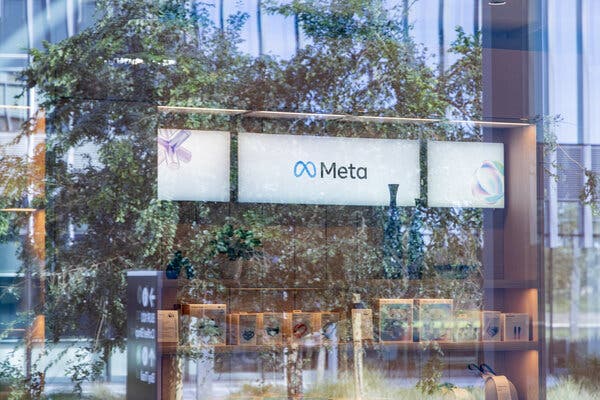 Meta logo and branding