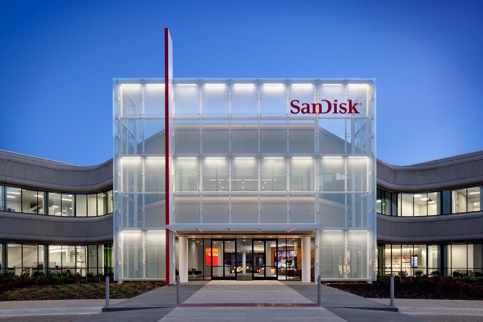 SanDisk Corporation headquarters in Milpitas, California