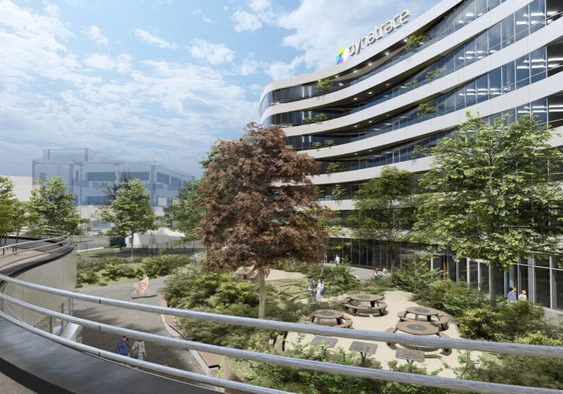 Stock market charts and financial data