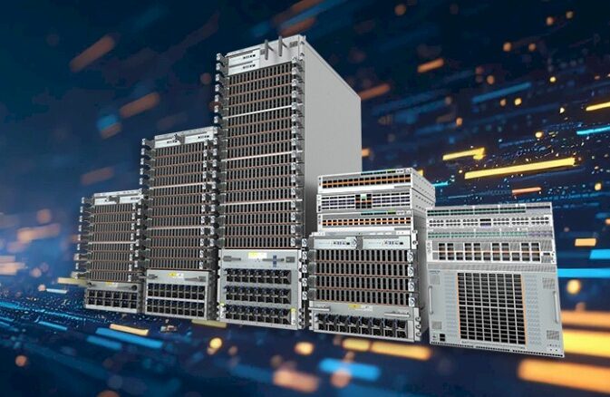 High-performance networking equipment for AI data centers