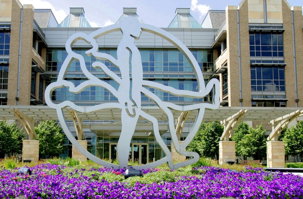 Medtronic headquarters building entrance