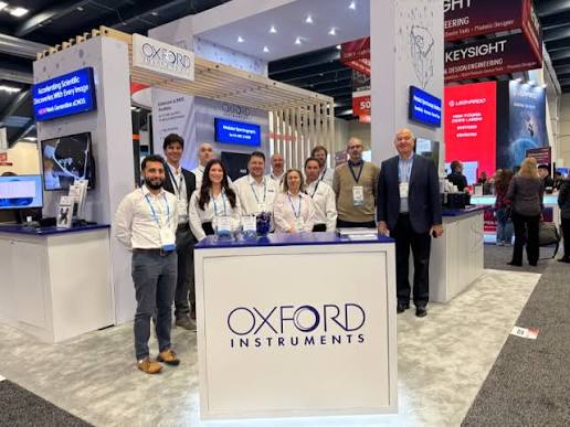 Oxford Instruments stand