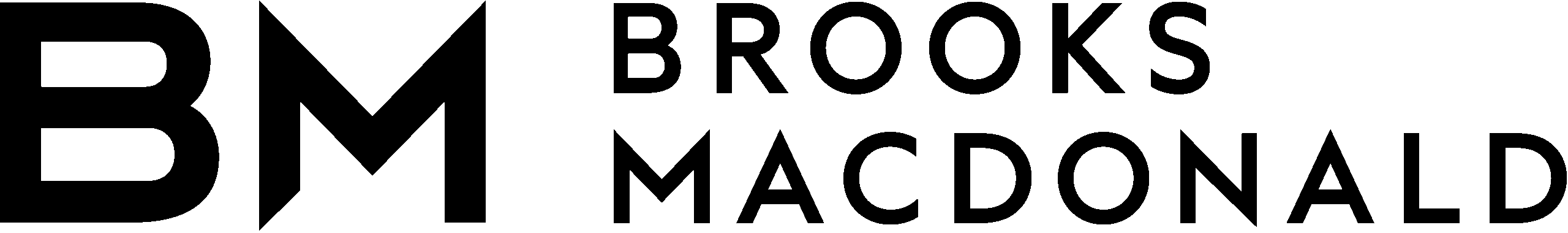 Brooks Macdonald Group Plc official company logo on white background