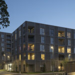 Rows of newly built houses on a Cairn Homes residential development