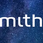 Smiths logo displayed in white text against a starry night sky background