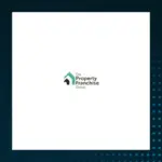 The Property Franchise Group plc official logo on a dark dotted background